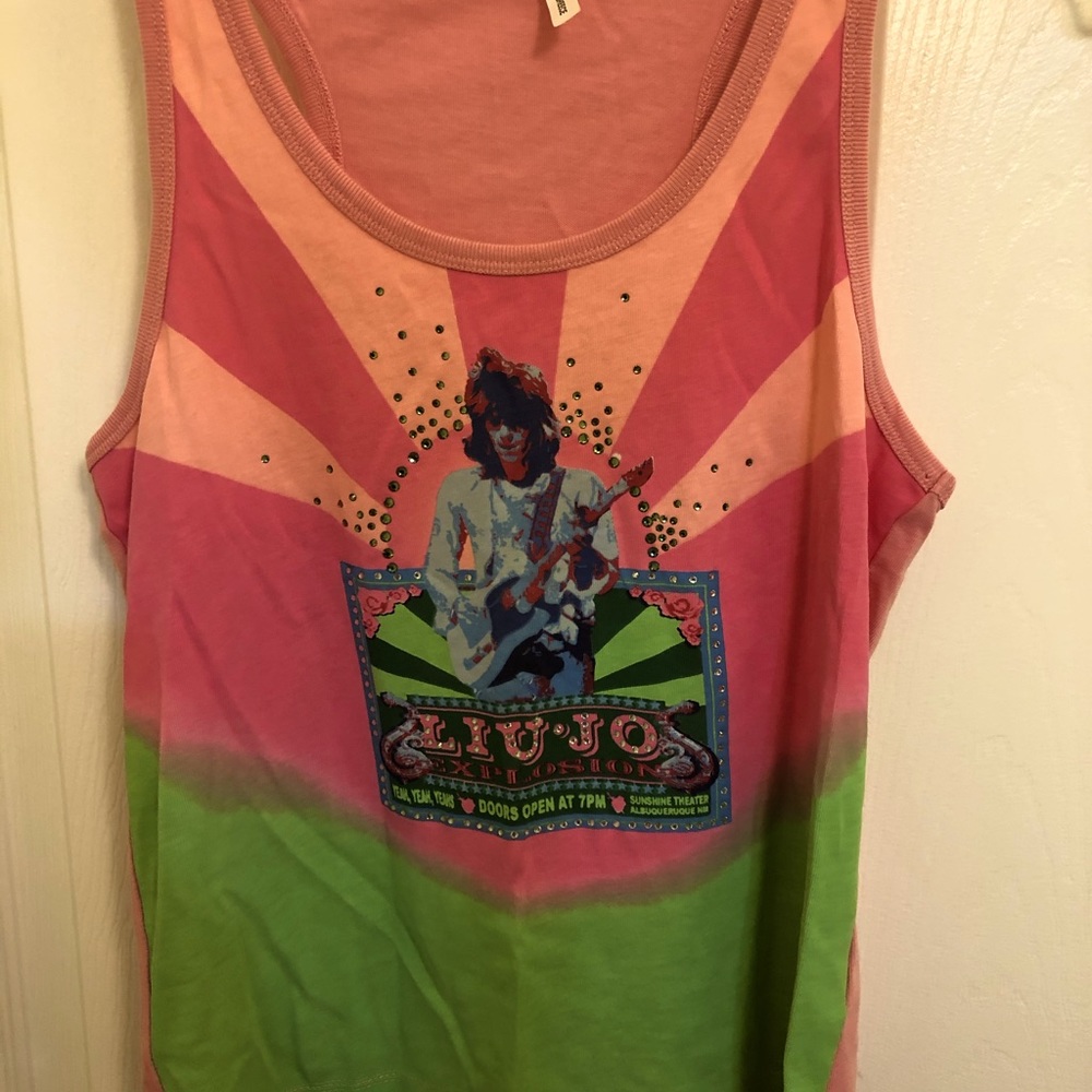 Lou.Jo From Greece Fun, Colorful Vintage Tank